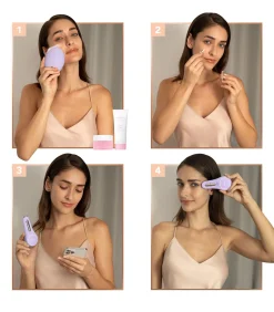 BEAR 2 eyes & lips Lavender