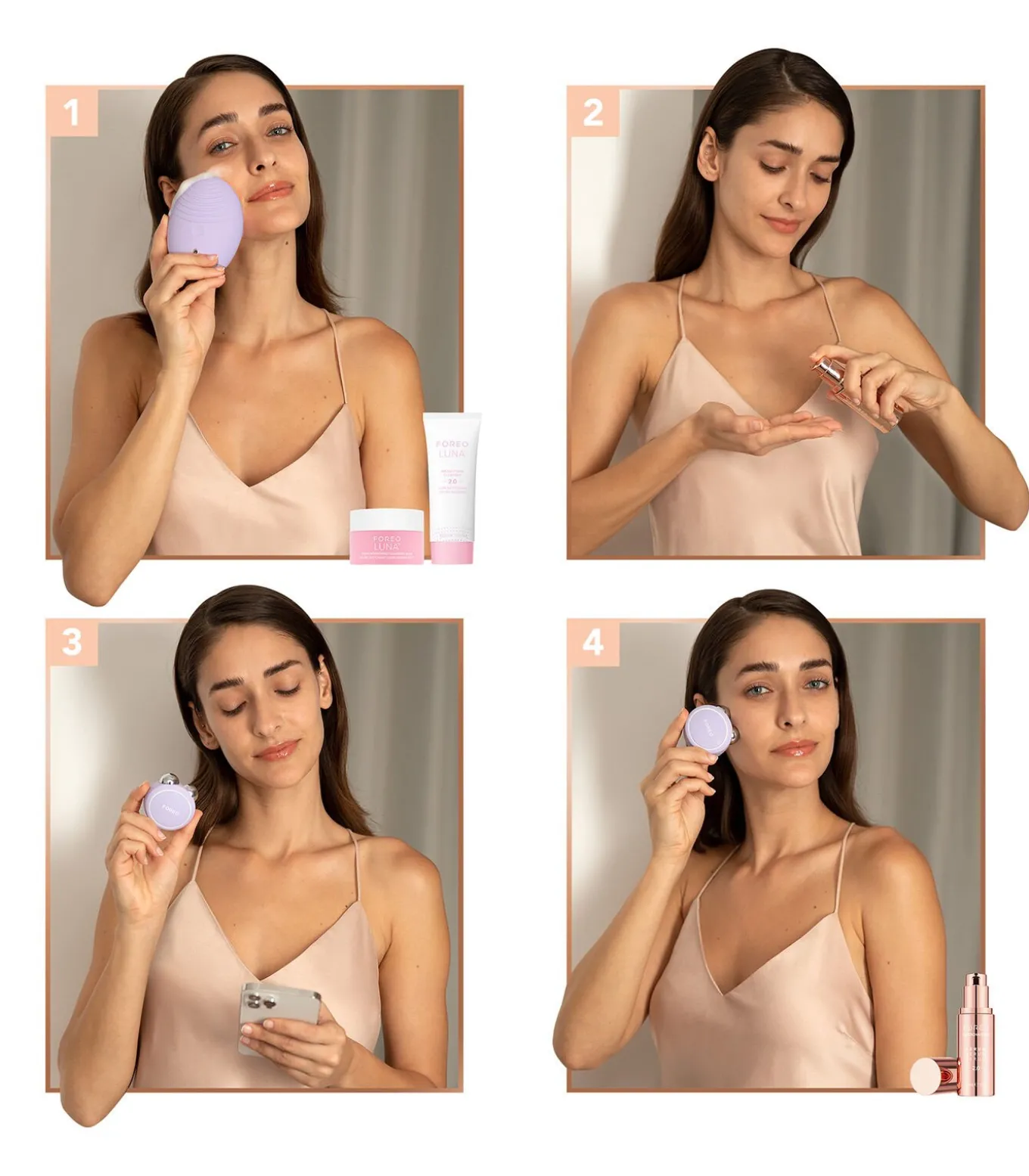 BEAR 2 go Lavender | Compact microcurrent apparaat met 6 intensiteiten en 2 microcurrent patronen