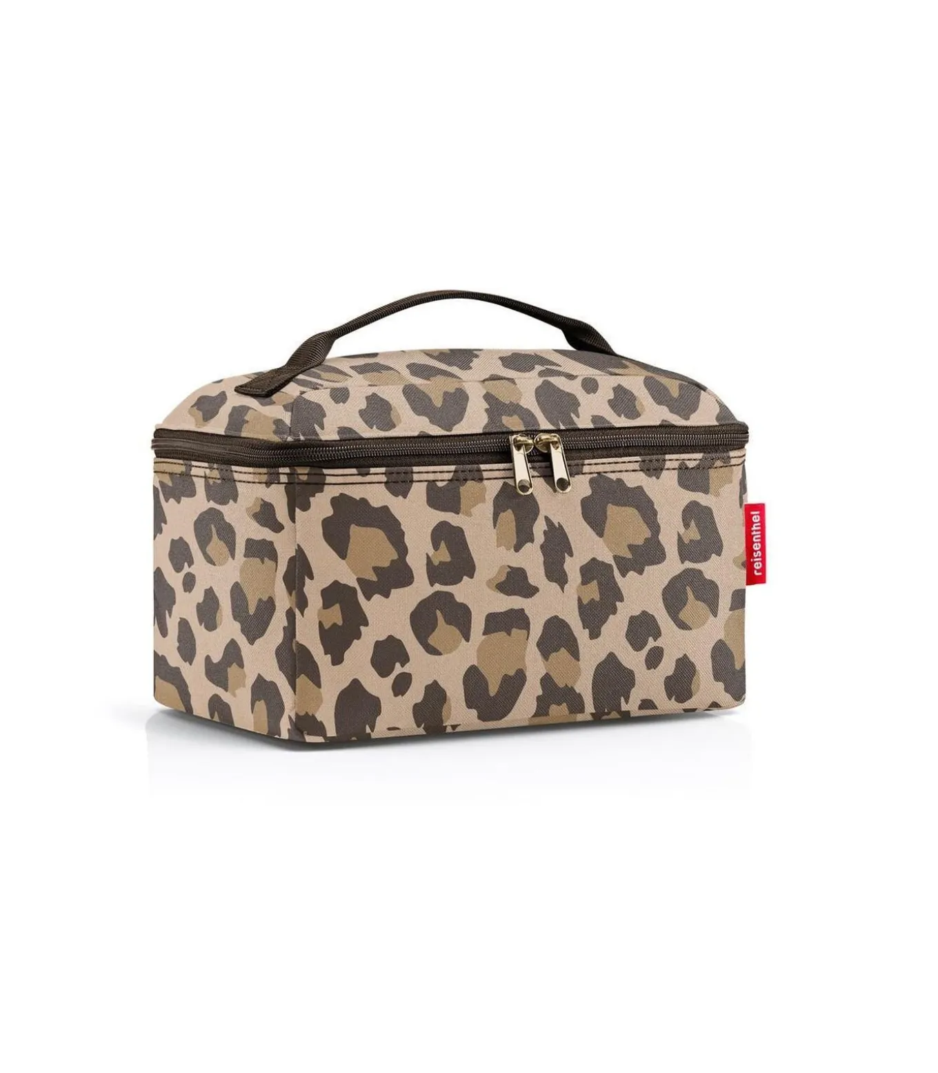 Beautycase - Toilettas - Leo Macchiato Bruin