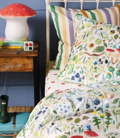 Beddengoed 100% katoen bedrukt, FAUNA AND FLORA