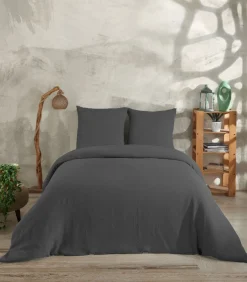 Beddengoed 200x200 cm in katoen gaas mousseline