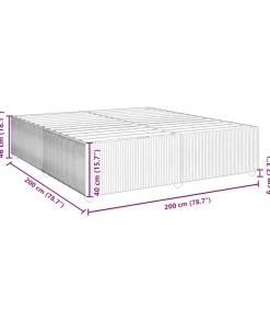 Bedframe zonder matras 200x200 cm fluweel zwart