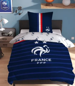 Bedlinnen met print, 100% katoen, FFF STREPEN