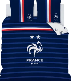 Bedlinnen met print, 100% katoen, FFF STREPEN