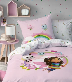 Bedrukt beddengoed 100% katoen, GARDEN