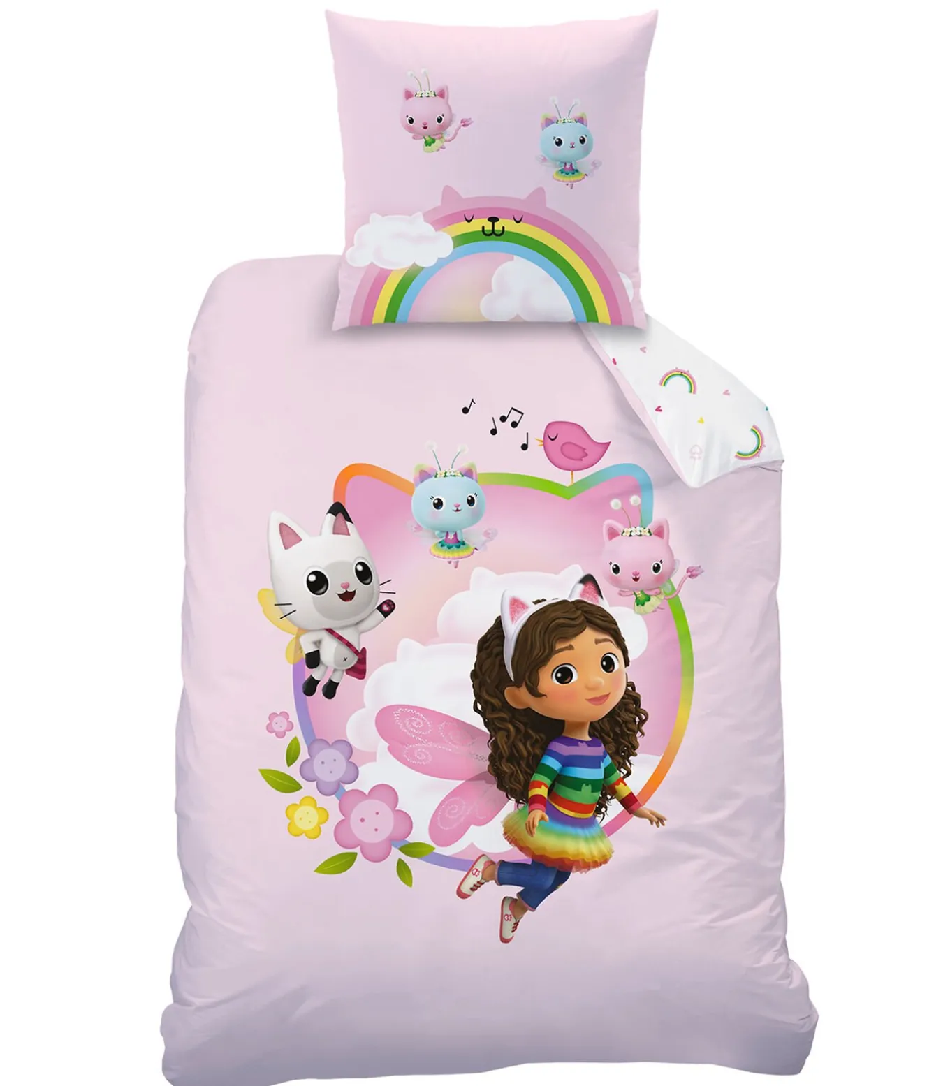 Bedrukt beddengoed 100% katoen, GARDEN