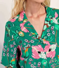 Bedrukt Homewear overhemd KINNAUR