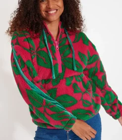 Bedrukte fleecetrui NOOK GREENVILLE