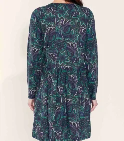 Bedrukte jurk Ecovero OKI