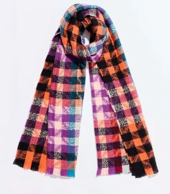 Bedrukte rechthoekige sjaal MITENA