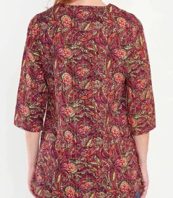 Bedrukte tuniek van biologisch katoen LAURIE