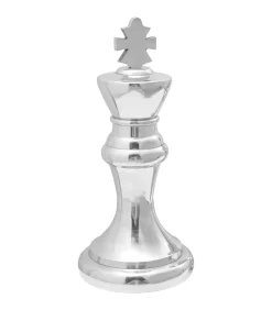 Beelden 2 pcs Zilver Aluminium