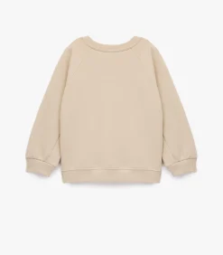 Beige Baby Sweater Lange Mouwen Katoen