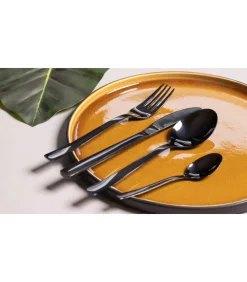 Bestekset - 24-delig / 6 personen - Zwart
