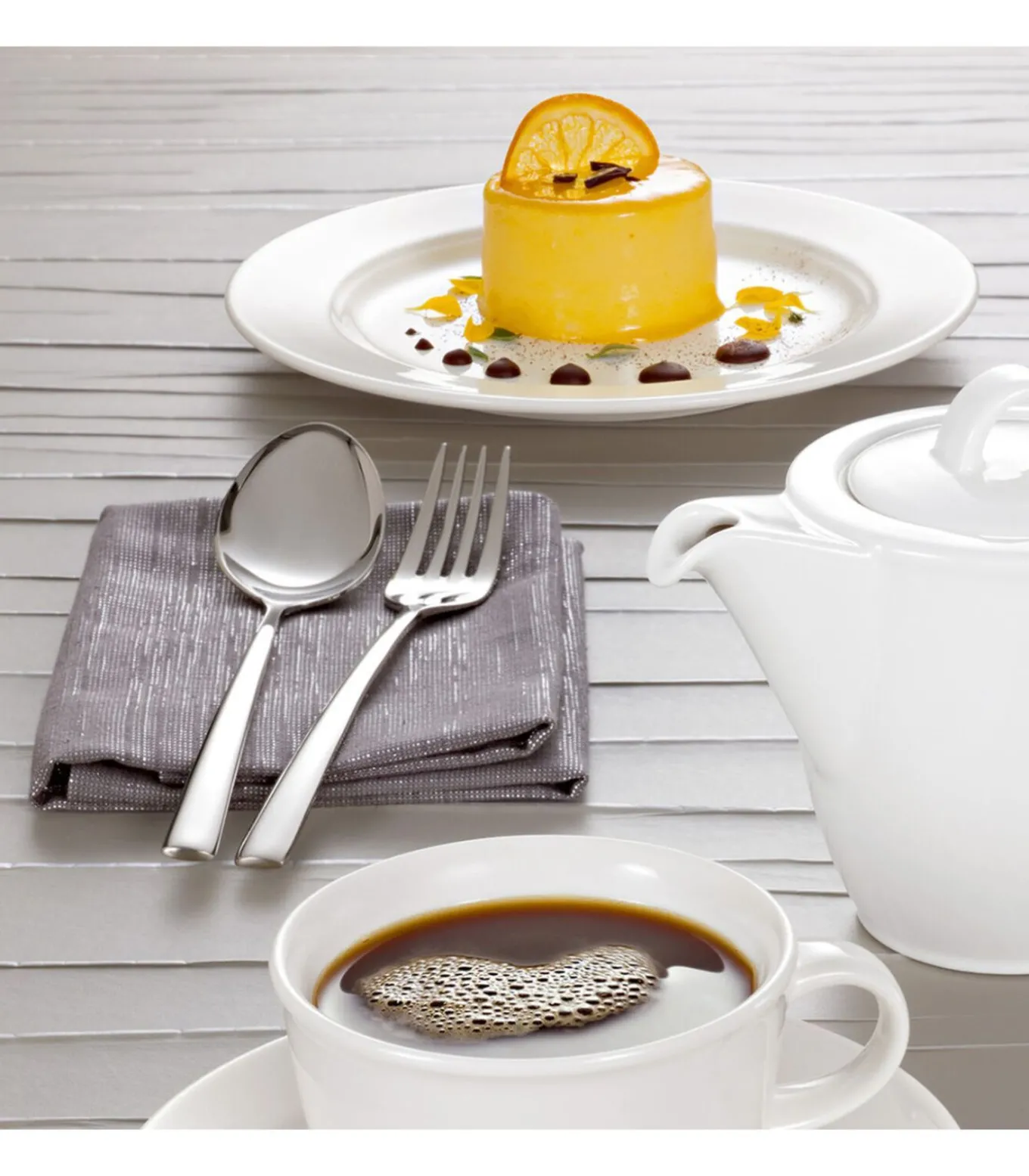 Bestekset Piemont - RVS - 4-delig