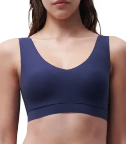 bh topje softstretch padded top marine blue