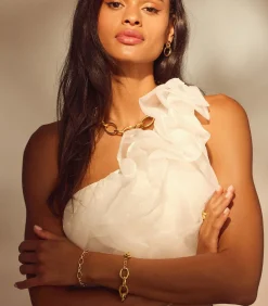 Bibbiena Poppi Oorbellen Goud PDM36186