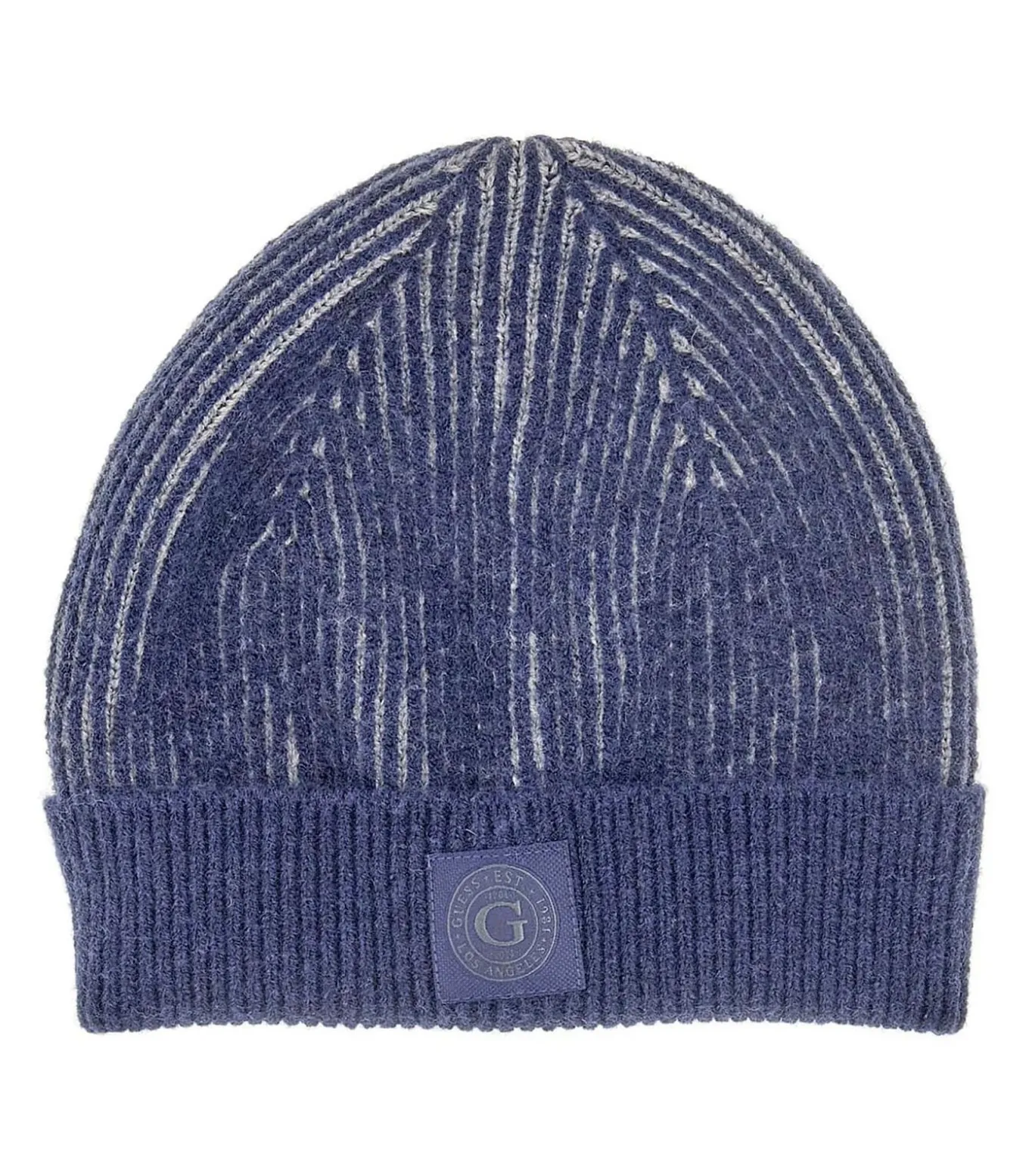 Bicolor Ribbed Beanie