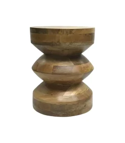 Bijzettafel Cegador - Naturel - 35x35x45cm