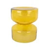 Bijzettafel Doble - Geel - 35x35x41cm