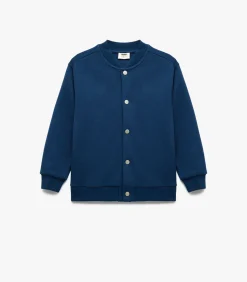 Blauw Jongens Schoolvest Lange Mouwen