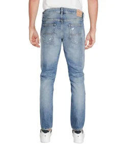 Blauw Straight Relaxed Jeans