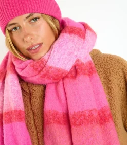 BLISS SAGUENAY Sjaal roze