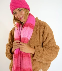 BLISS SAGUENAY Sjaal roze