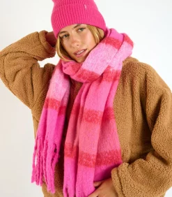 BLISS SAGUENAY Sjaal roze