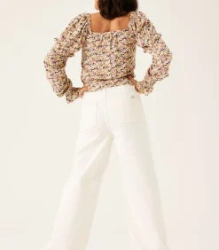 Blouse met bloemenpatroon