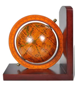 Boekensteunen 2 st globe