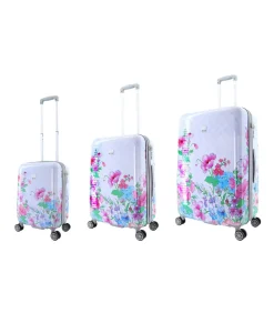 Bouquet Reiskofferset 55/65/78 cm (S/M/L) 8 wielen