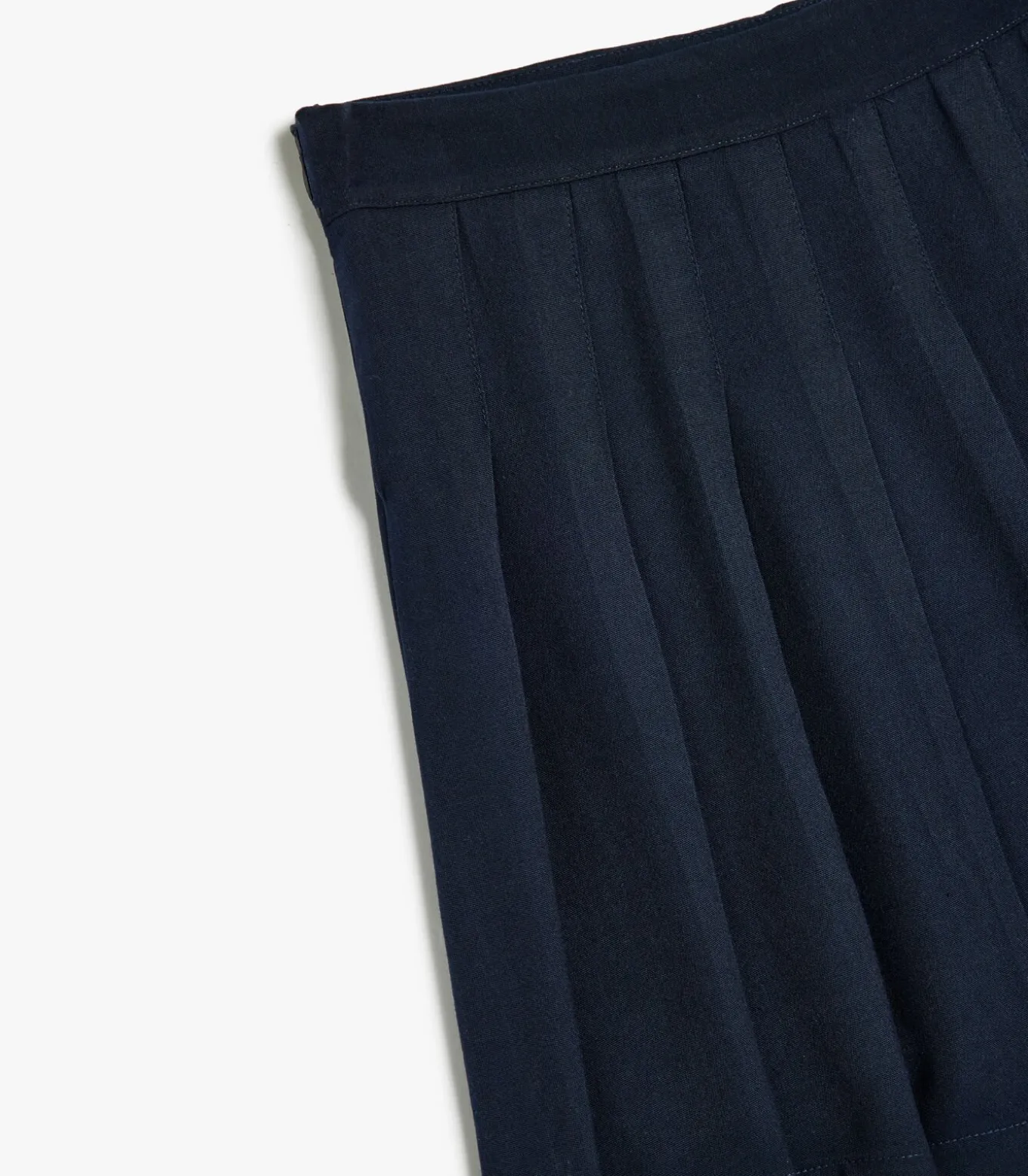 Boven knielengte Dik geplooid Rok