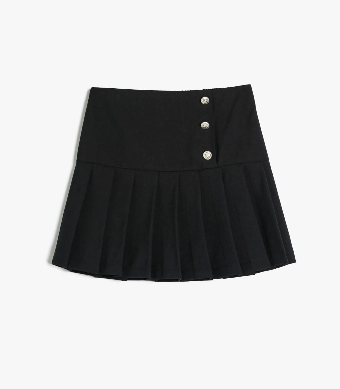 Boven knielengte Dik geplooid Rok