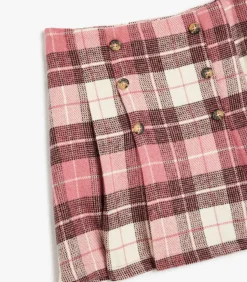 Boven knielengte Dik geplooid Rok