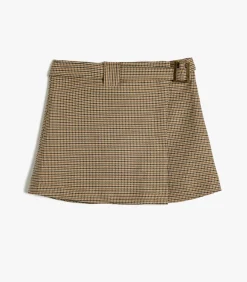 Boven knielengte Dubbele rij knopen Rok