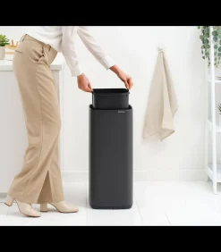 Brabantia Bo Touch Bin, 30 liter - Mineral Infinite Grey