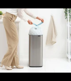 Brabantia Bo Touch Bin, 30 liter - Matt Steel Fingerprint Proof
