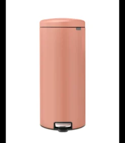 Brabantia NewIcon Pedaalemmer, 30 liter, kunststof binnenemmer - Warm Copper