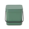 Brabantia Sort & Go afvalemmer, 6 liter - Fir Green