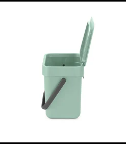 Brabantia Sort & Go afvalemmer, 3 liter - Jade Green