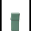 Brabantia Sort & Go afvalemmer, 16 liter - Fir Green