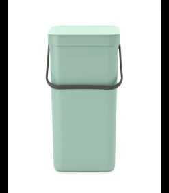 Brabantia Sort & Go afvalemmer, 16 liter - Jade Green