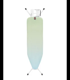 Brabantia Strijkplank B, 124x38 cm, strijkerhouder - Soothing Sea