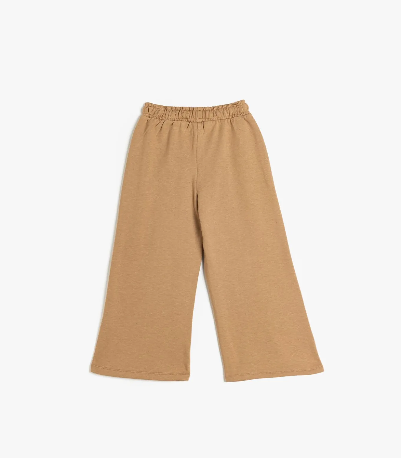 Brede pijpen geribbeld Sweat Bottoms