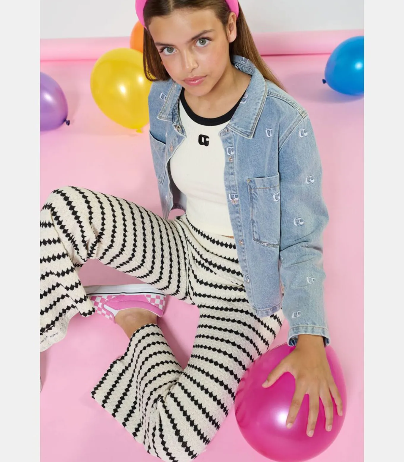 Broek flare SALOMEGI