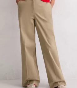 Broek met wijde pijpen