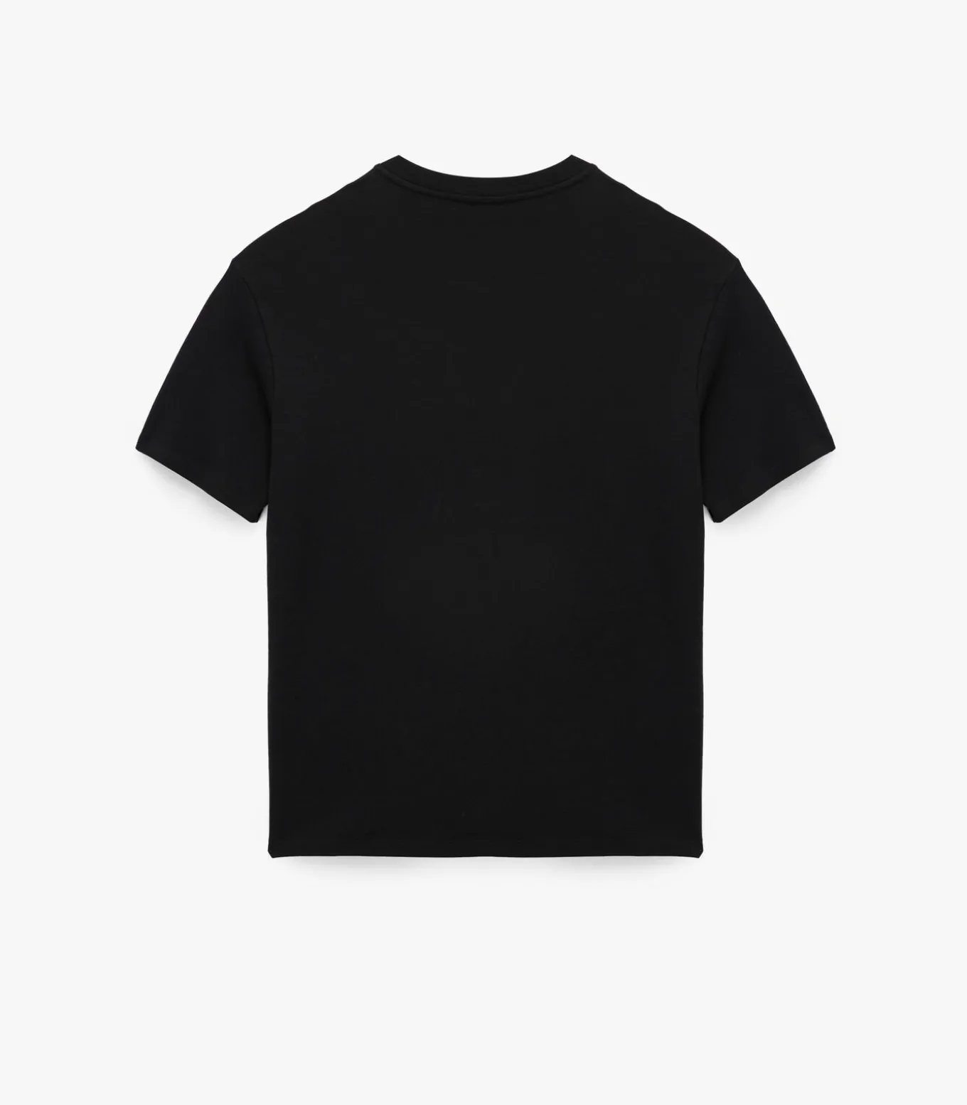 Bruin T-shirt Ronde Hals Korte Mouwen Katoen