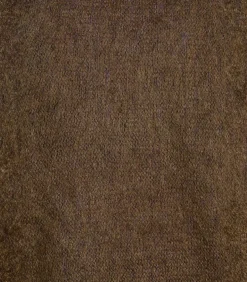 Bruine jacquard pull met lange mouwen en ronde hals