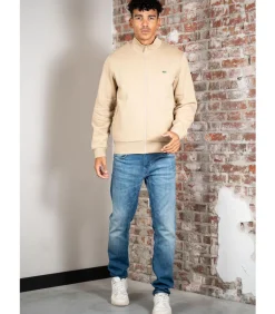 Brushed fleeced zip - viennese